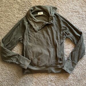 Pact Sage Green Casual Top